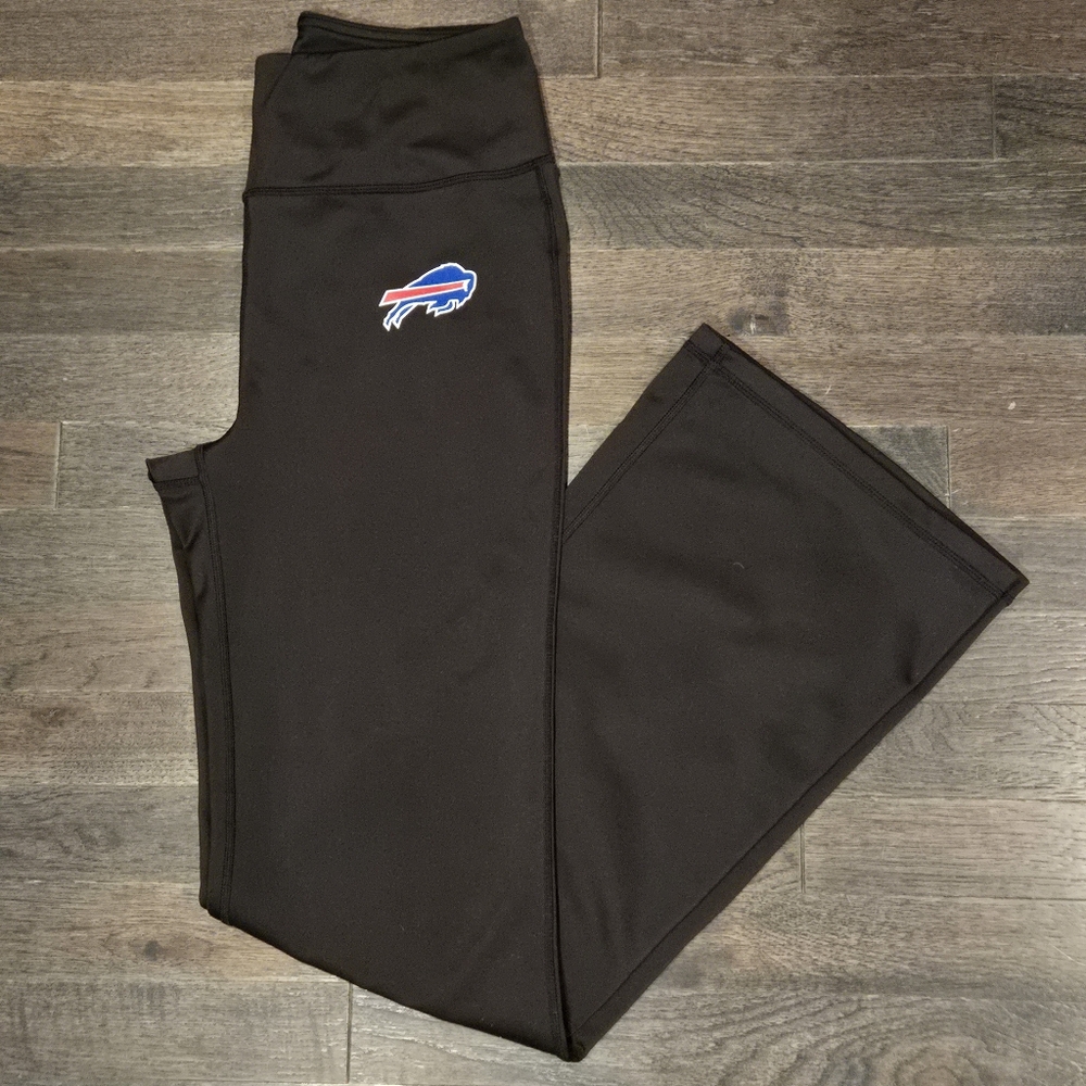 NFL Buffalo Bills Flare Leggings - Black - Bills Logo Left Hip - SZ Medium - Picture 8 of 8